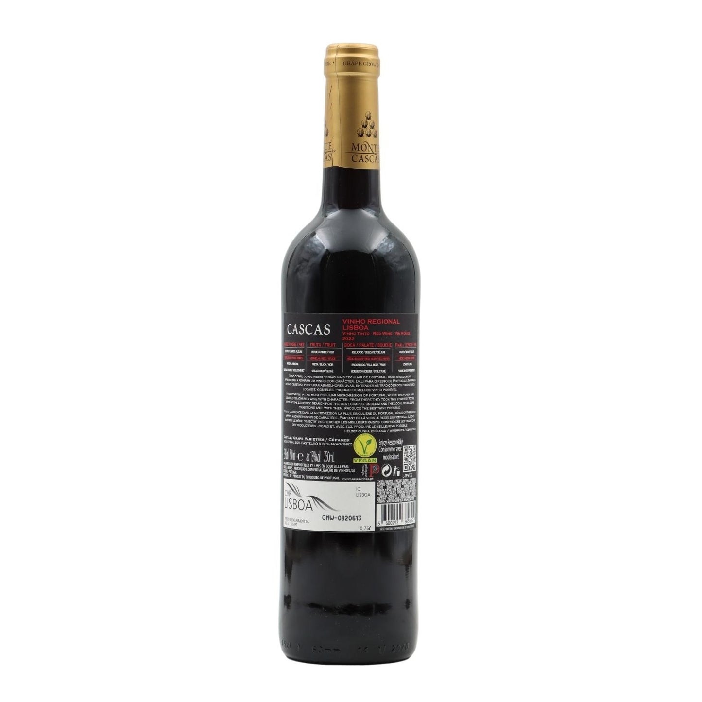 Cascas Lisboa Red 2022 - 750 ml