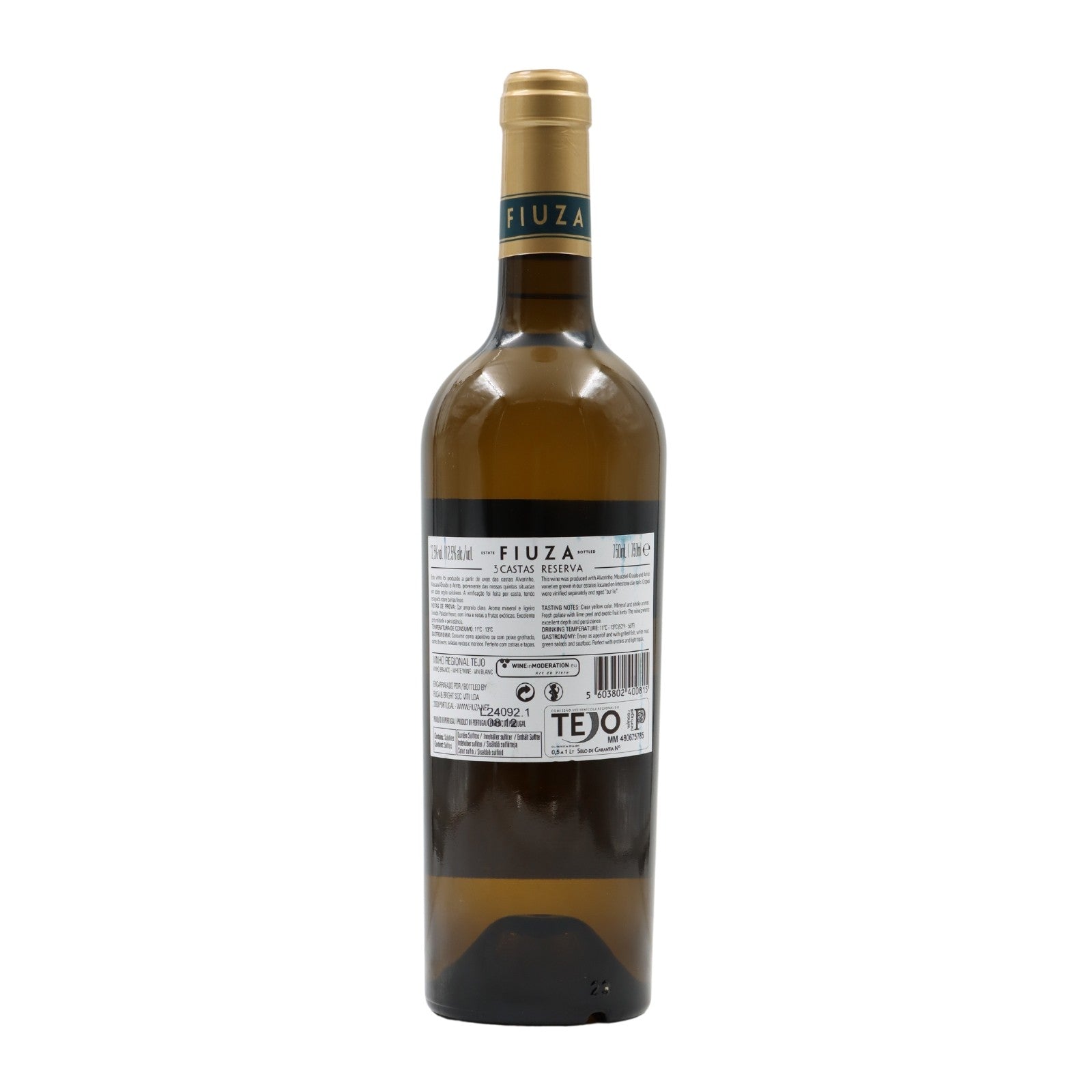 FIUZA 3 Castas Reserva White 2022 - 750 ml