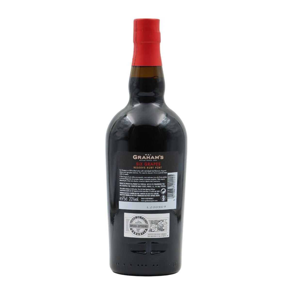 Grahams Six Grapes Ruby Port - 750 ml