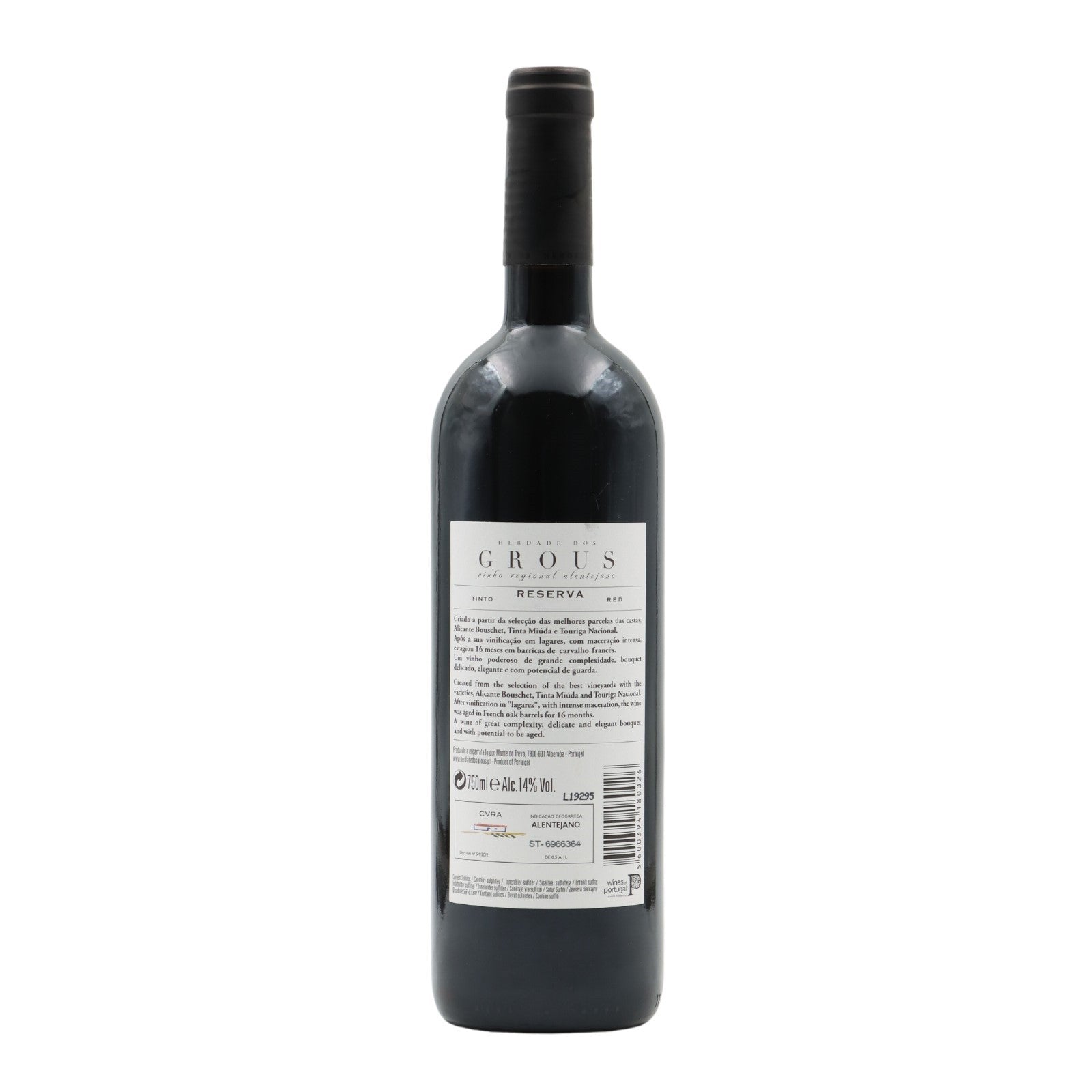 Herdade Dos Grous Reserve Red 2021 - 750 ml